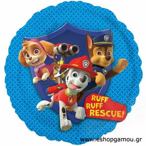 Μπαλόνι Foil Paw Patrol 45εκ.