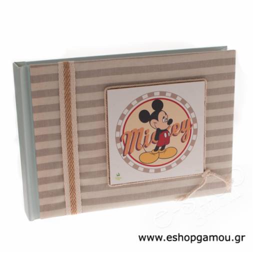 Βιβλία Ευχών Βάπτισης Mickey Mouse Disney Retro