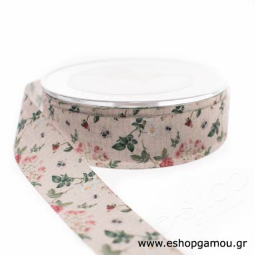 Κορδέλα Vintage Floral 23χιλ.(25μ)